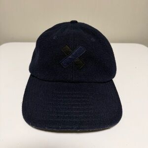 X Best Made Co Baseball Cap One Size Fit Wool Navy Blue Hat